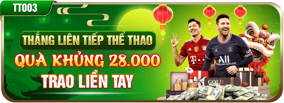 Banner khuyến mãi hấp dẫn cho cá cược thể thao 68k